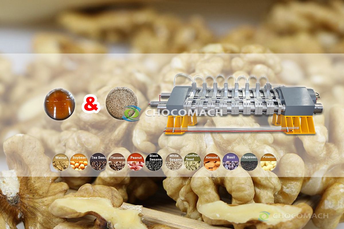 Nut liquid cold hydraaulic oil press line YZYW