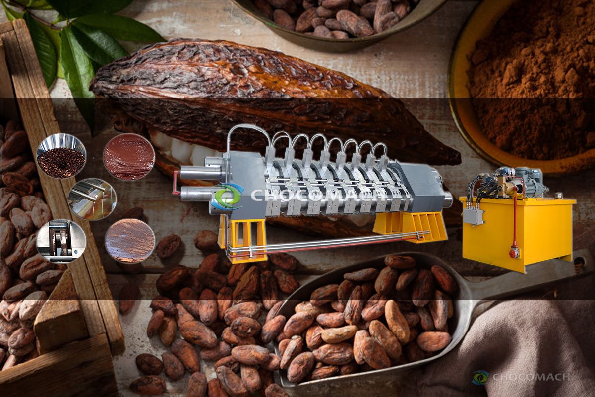 Low fat cocoa power production line YZYW