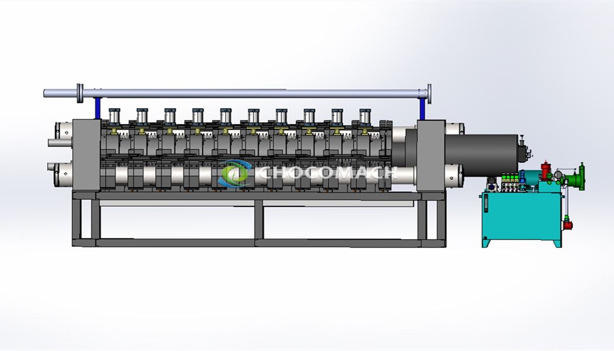Sesame hydraulic oil press line YZW