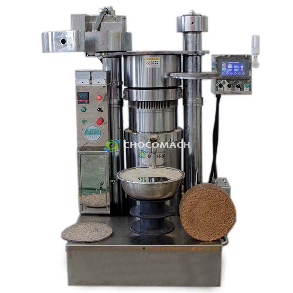 Sesame hydraulic oil press line YZL