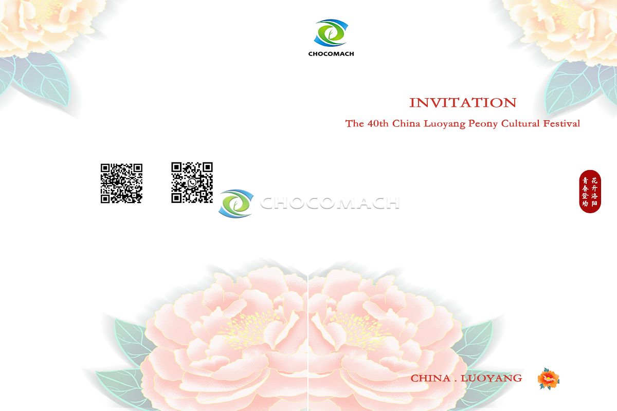 LUOYANG PEONY INVITATION CHOCOMACH