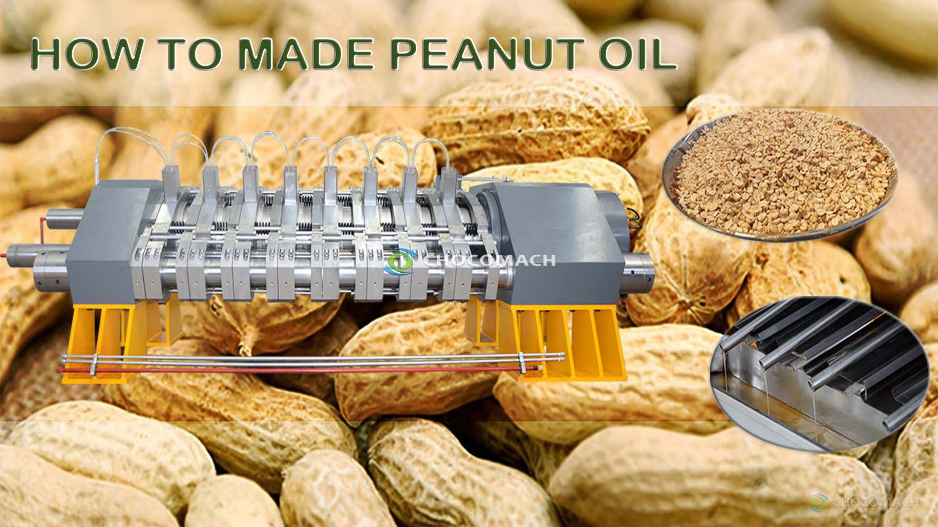 New type peanut hydraulic oil press machine