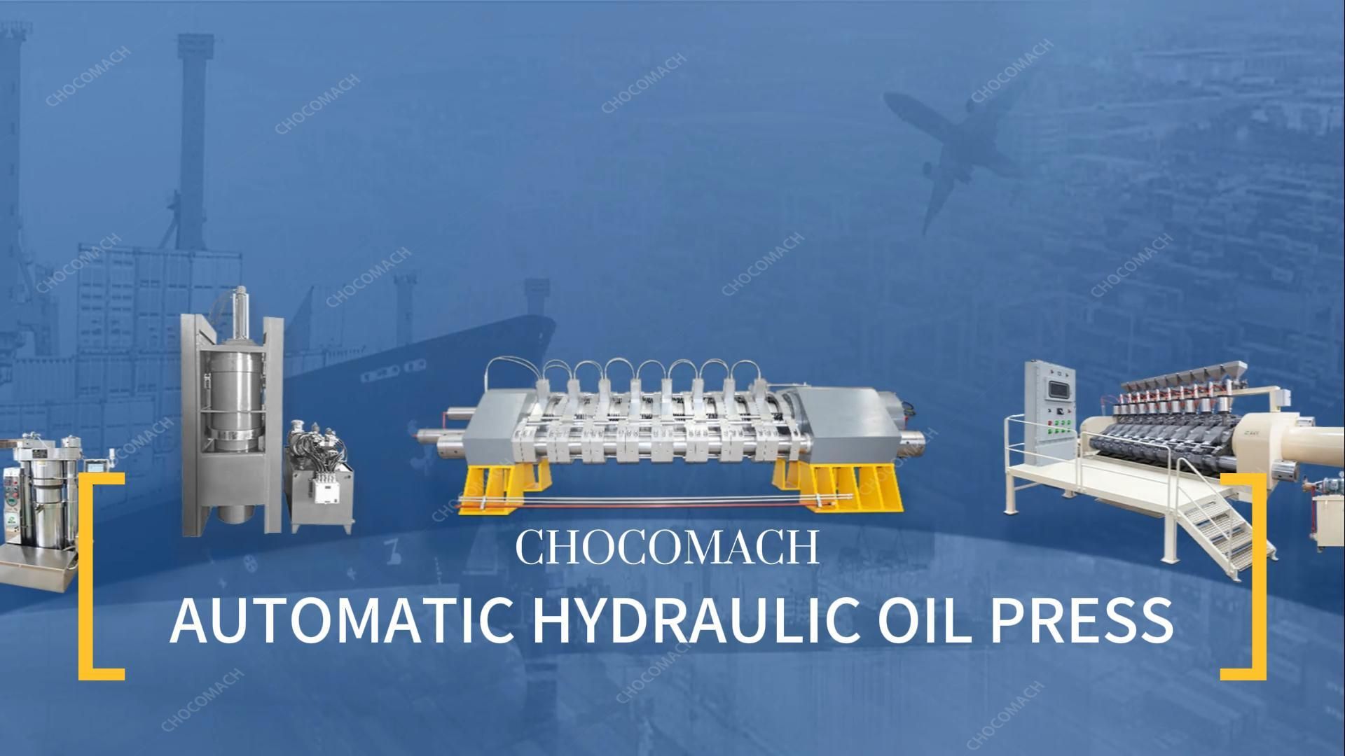 CHOCOMACH hydraulic oil press factory teaches you how to choose a satisfying oil press machine