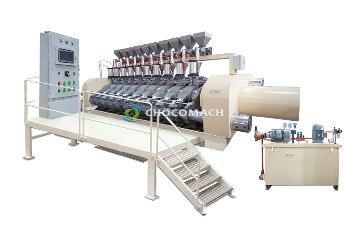 Mid fat peanut powder production line YZW/L